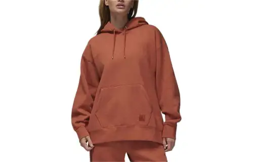 Jordan Flight Fleece Sweatshirt Women's Gray Peach