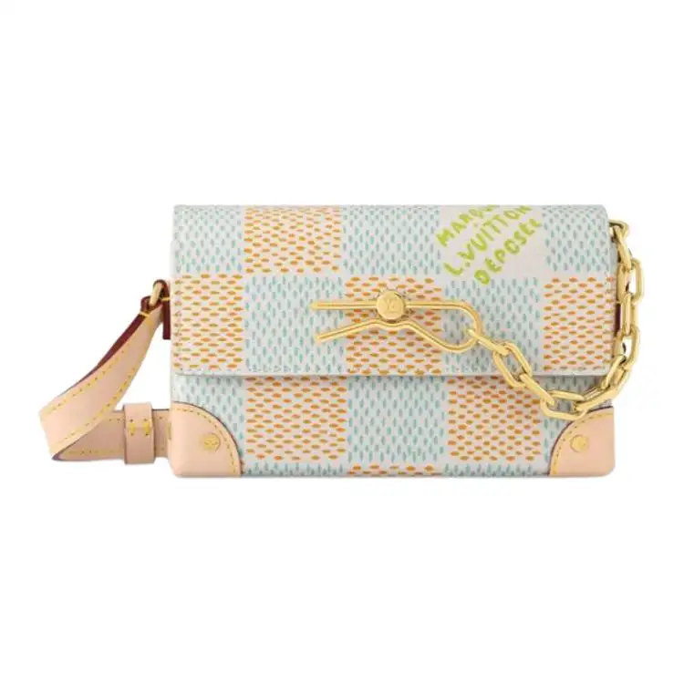 LOUIS VUITTON Steamer Wearable Wallet Damier Heritage White