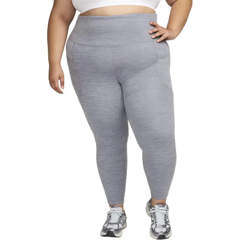 Nike One Women's High-Waisted 7/8 Leggings With Pockets Plus Size