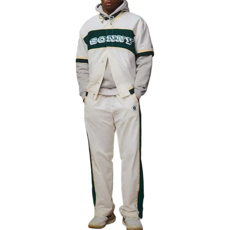 New Balance x Aimé Leon Dore FW24 SONNY NEW YORK Casual Pants Men's White Green