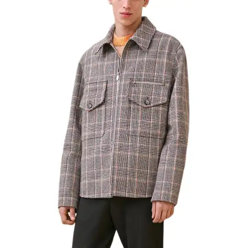 HERMES FW24 Jackets & Coats Men's Gray