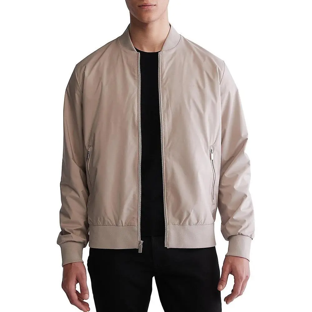 CALVIN KLEIN Jackets & Coats Men's Khaki