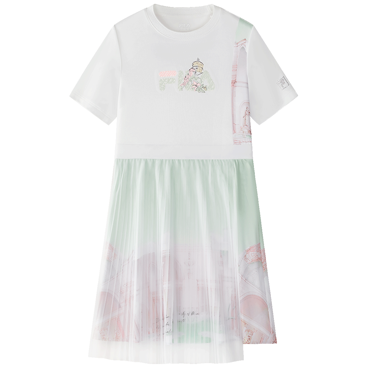 Женское платье Fila KIDS (белое)