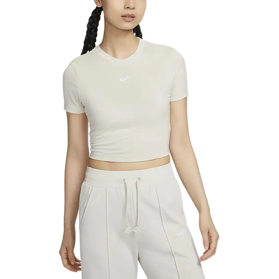 Nike Sportswear Essentials T Shirt Women's Light Rosewood Umber