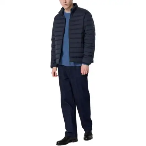 UNIQLO Down Jacket Men's Navy Blue