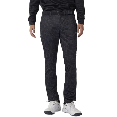 FILA Casual Pants Men's Black Moderate Tapered Pants
