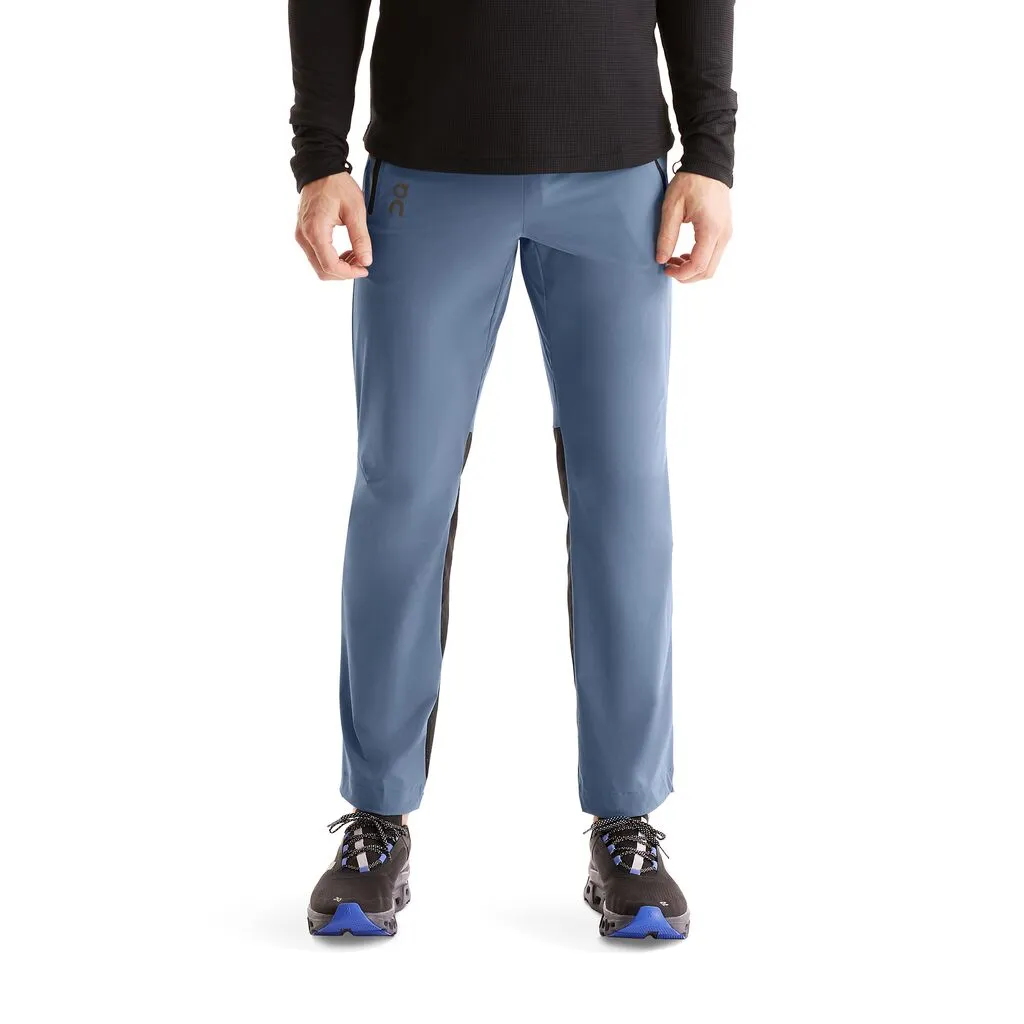 On Sports Pants Men's Dark Gray Blue