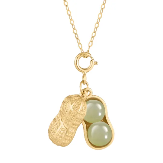 MAMADESHOUHU Necklaces Green Jade Women's