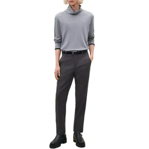 HERMES Casual Pants Men's Gray Moderate Other