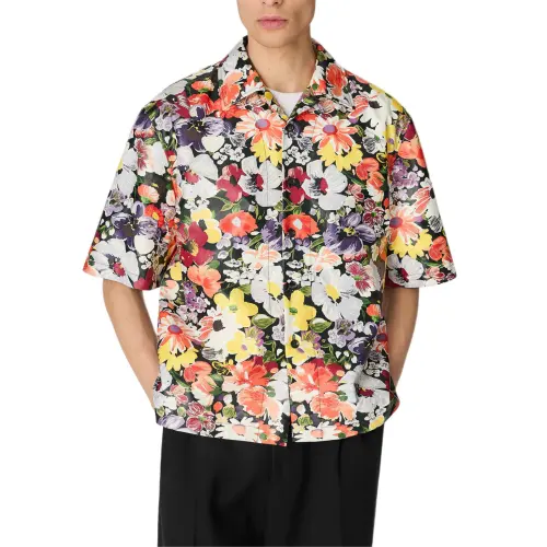 Bottega Veneta SS25 Shirt Men's Multicolor