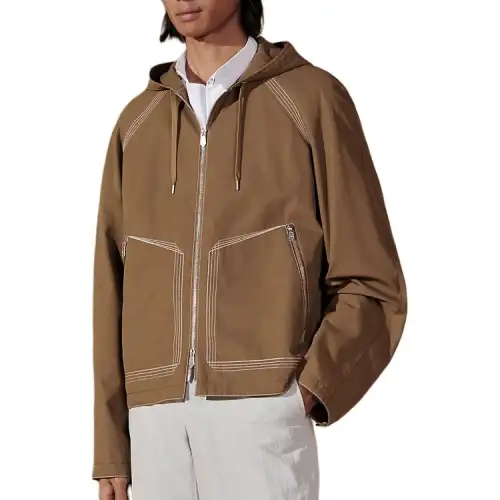 HERMES SS24 Jackets & Coats Men's Umber