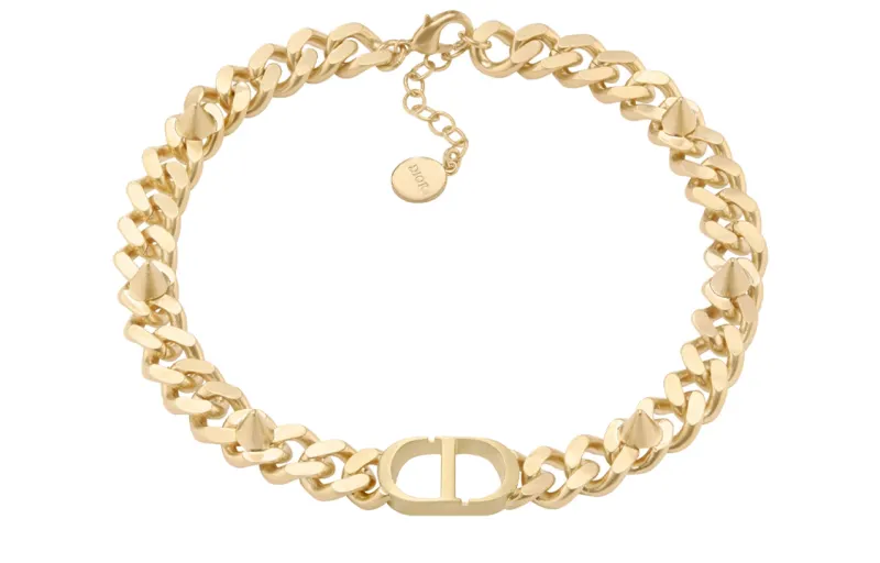 DIOR 30 Montaigne Necklaces Women's Gold