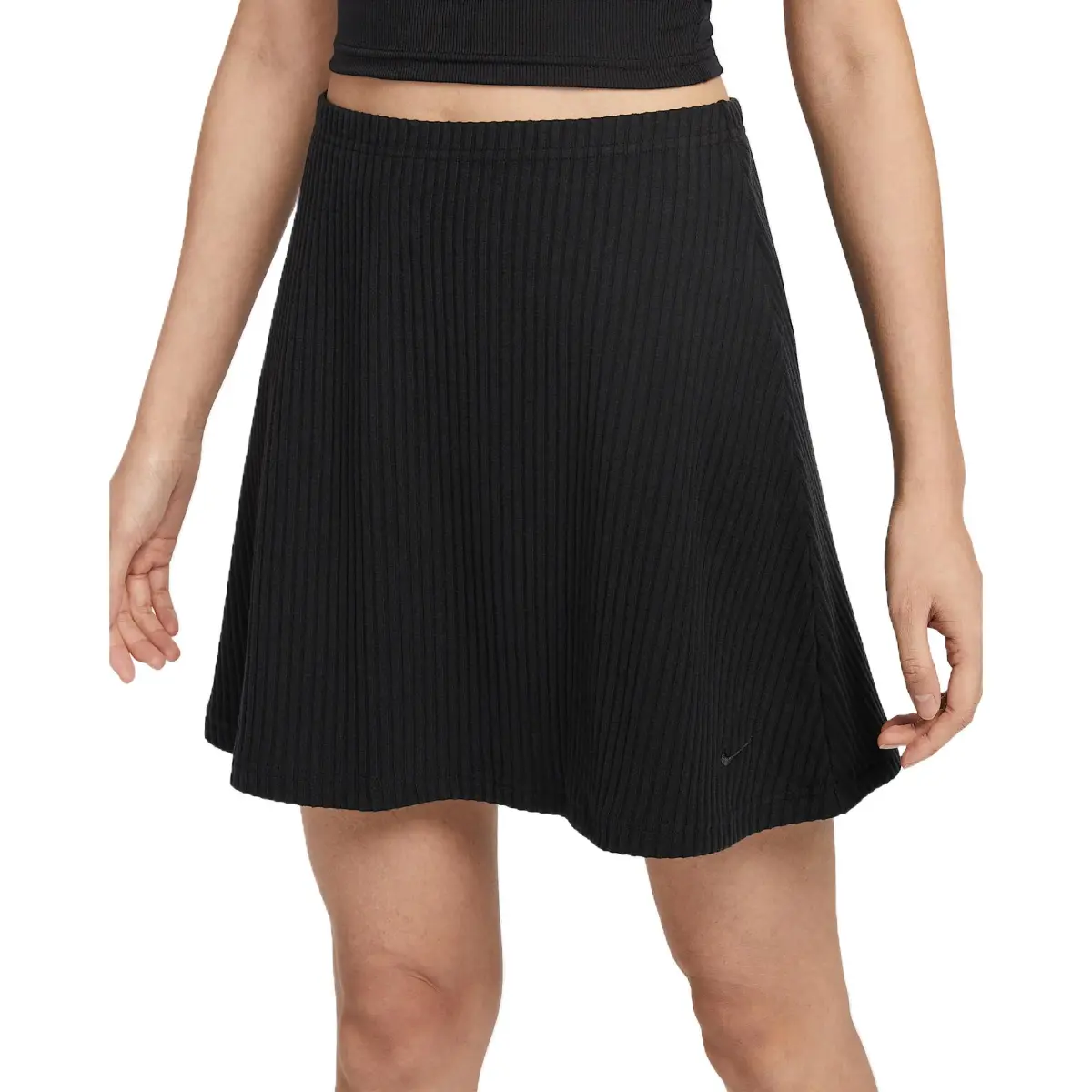 Nike Swoosh Casual Short Skirts Women's Black