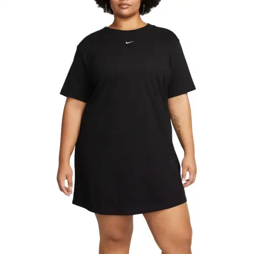 Nike Sportswear Essential Women's Short Sleeve T Shirt Dress Plus Size
