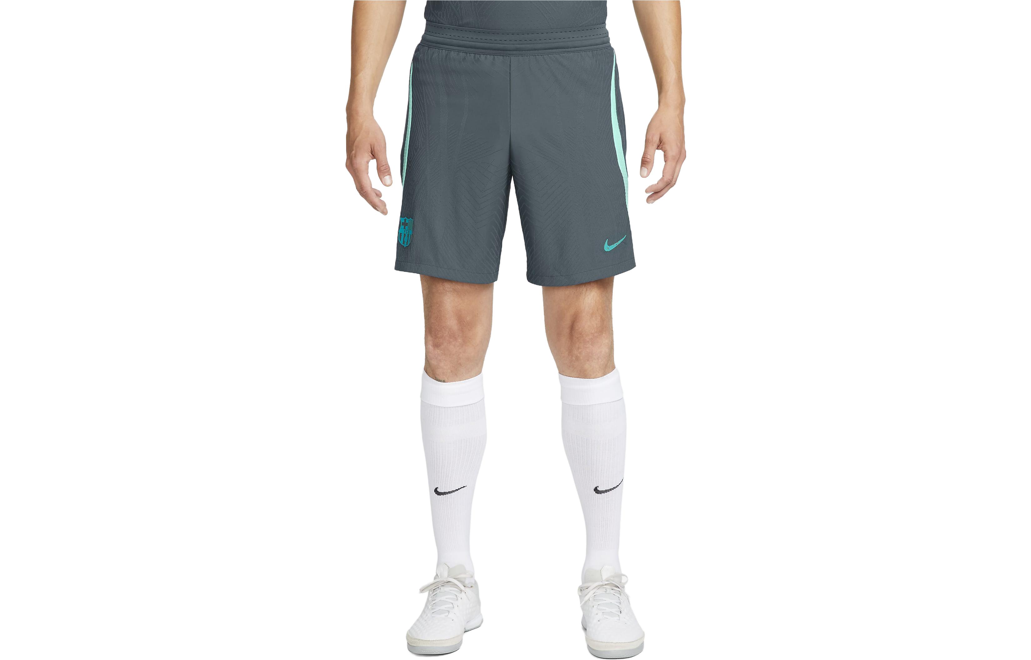 Nike F.C. Barcelona Strike Elite Soccer Ball Shorts Men’s Light Aqua Green