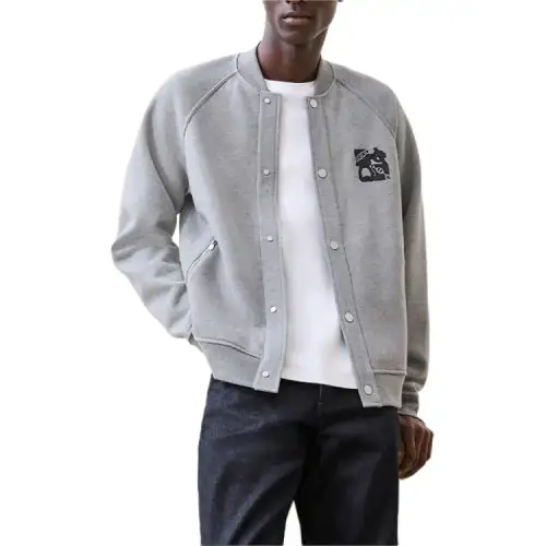 HERMES FW24 Jackets & Coats Men's Gray