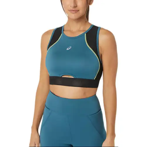 Asics MESH PANEL TRAINING Sports Underwear Women's Mysterious Ocean Blue