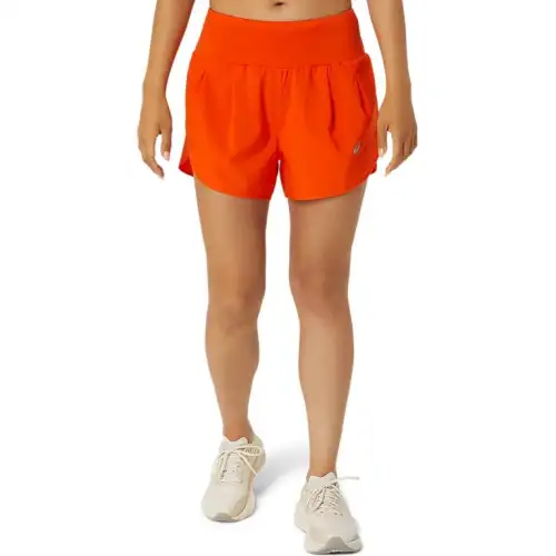 ASICS Sports Shorts Women's Orange Red