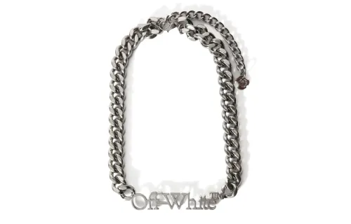 OFF WHITE Brass Necklaces Men's