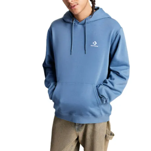 Converse Go To Embroidered Star Chevron Standard Fit Fleece Hoodie