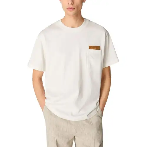 Bottega Veneta Short Sleeved Crewneck T Shirt
