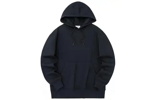 ANTA Sweatshirts Unisex Black Hooded Moderate Regular