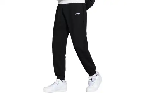 Li Ning Casual Pants Men's Black