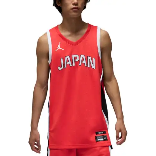 Jordan Basketball Jersey Men's Pepper Red