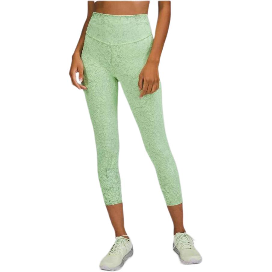 Lululemon Base Pace High Rise Running Tight Sports Pants Women’s Washable Pebble Green