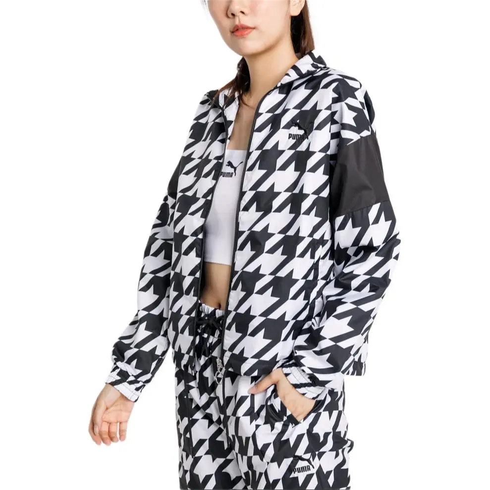 PUMA Jackets & Coats Women's Black White