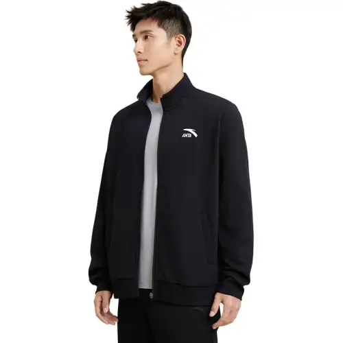 Anta Sports Life Collection Trench Coat Men's Basic Black