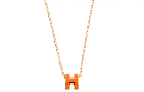 HERMES POP H Collection Metal Necklaces Women's