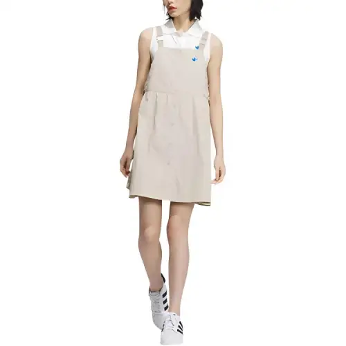 Adidas Originals Slip Dress Women's Beige