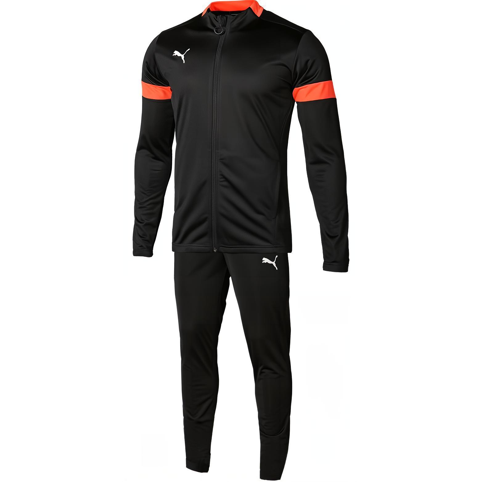 PUMA Casual Sportswear Set Men’s Black Red