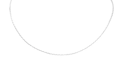 CARTIER 18K Gold Necklaces Unisex White Gold