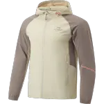 Li Ning Fitness Series Trench Coat Men's Porcelain Secret/Tree Gray Brown
