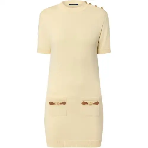 LOUIS VUITTON Dauphine Tab Knit Dress