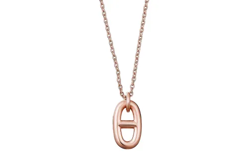 HERMES Farandole 18K Rose Gold Necklaces Women's