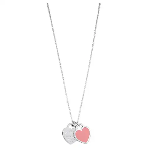 TIFFANY & CO. Return To Tiffany Collection 925 Sterling Silver Necklaces Women's Pink