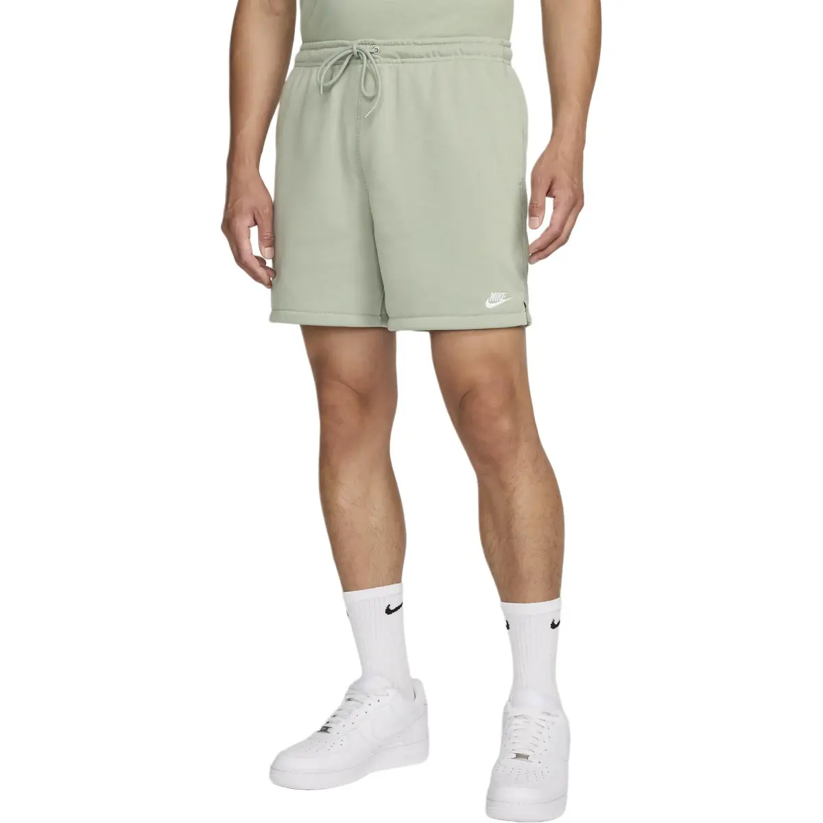 Nike Casual Shorts Men's Green Moderate Straight Fit Pants