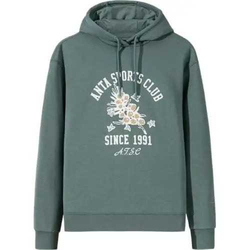 Anta Life Collection Sweatshirt Women's Rain Tree Green