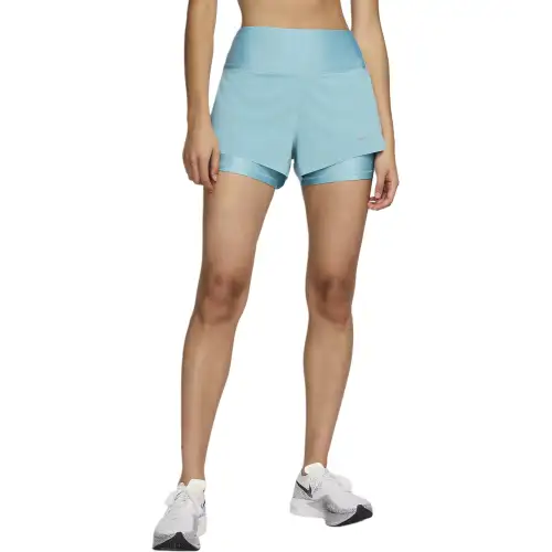 Nike Sports Shorts Women's Denim Turquoise