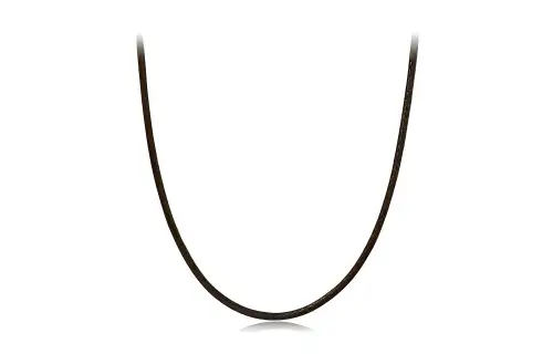 CHOW TAI FOOK Steel Rope Necklaces Unisex