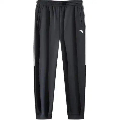 Anta Variety Training Collection Knitted Sweatpants Men's Mystic Brown Gray