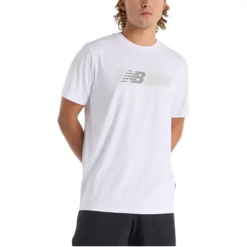 New Balance SS25 T Shirt Men's White