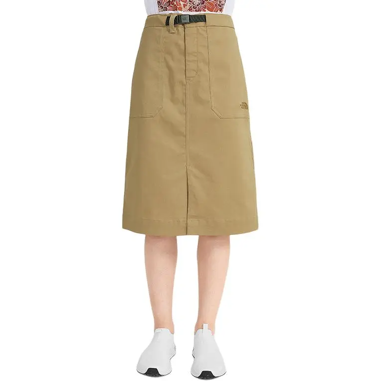 THE NORTH FACE Casual Long Skirt Women's Khaki