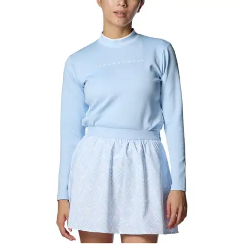 Under Armour FW24 Armor Golf Clothing Women's Rain Cloud Blue