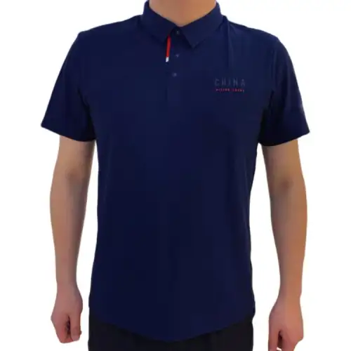 Anta Polo Shirt Men's Midnight Blue