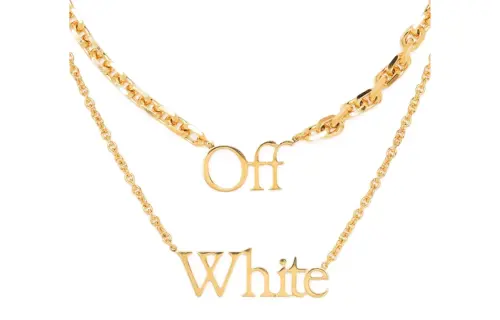 OFF WHITE Necklaces Women's Gold