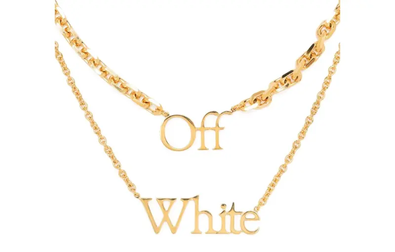 OFF WHITE Necklaces Women's Gold